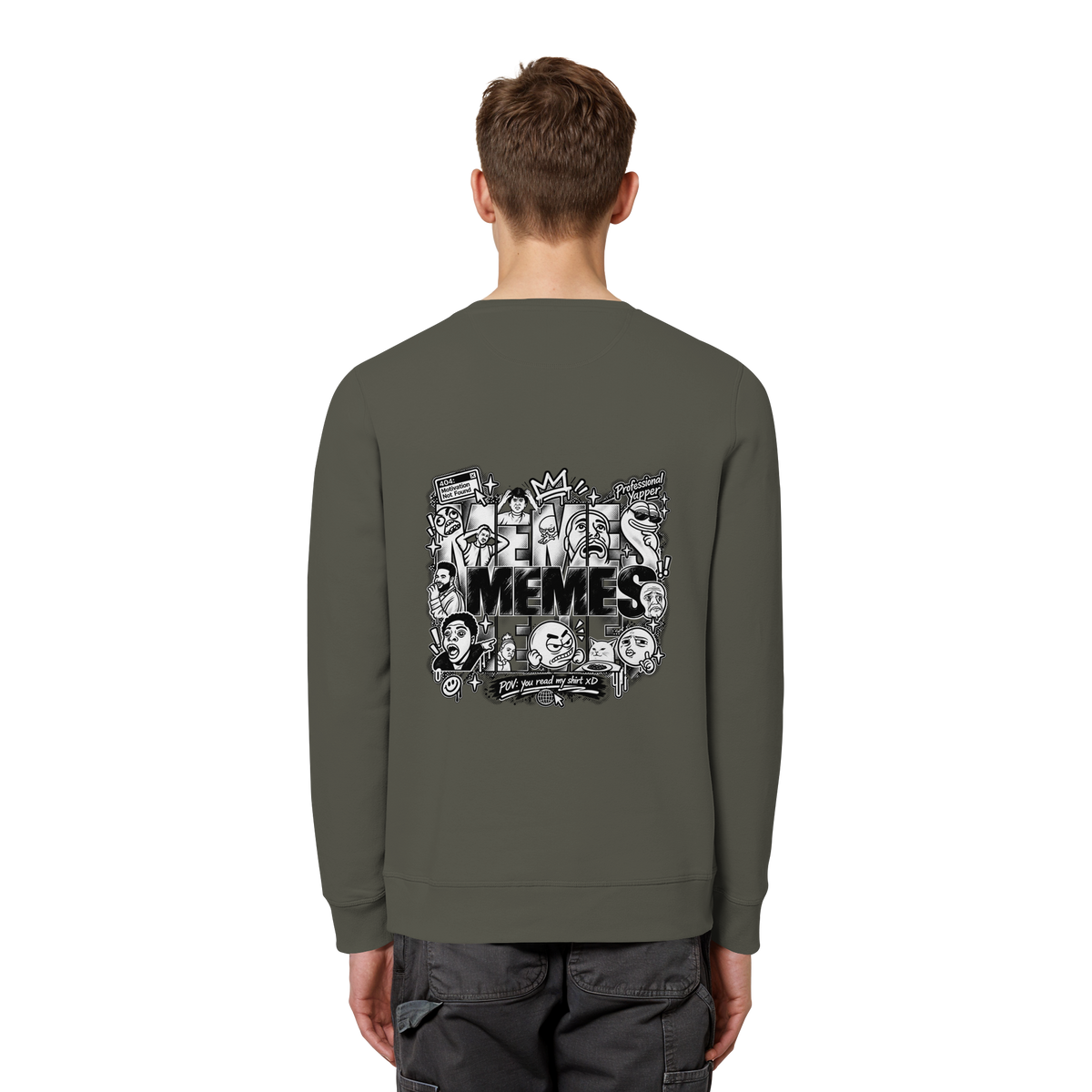 The MEME - Organic Basic Unisex Sweatshirt