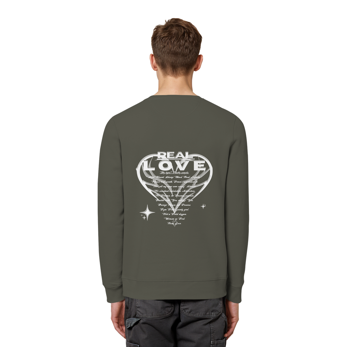 The REAL LOVE BASiCS - Organic Basic Unisex Sweatshirt