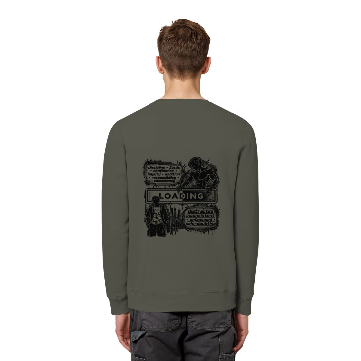 LOADiNG BASiCS - Organic Basic Unisex Sweatshirt