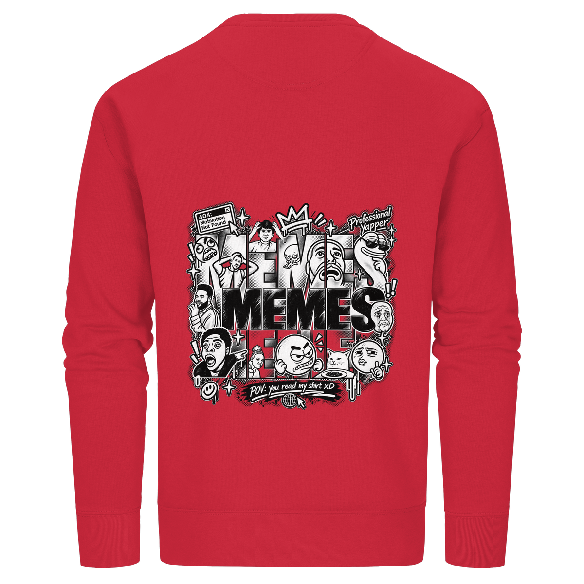 The MEME - Organic Basic Unisex Sweatshirt
