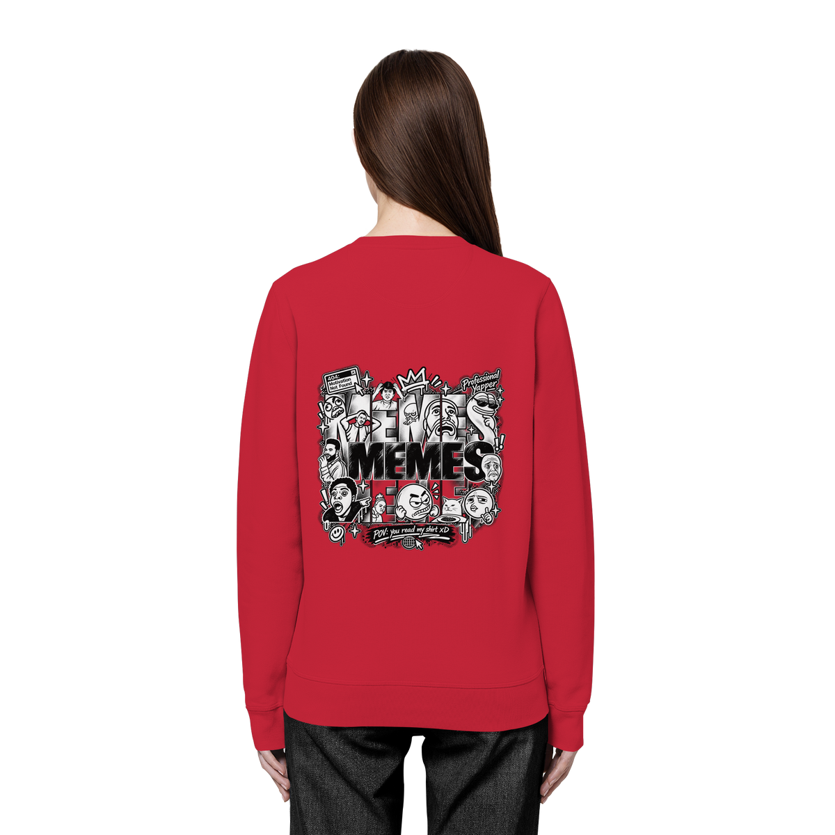 The MEME - Organic Basic Unisex Sweatshirt