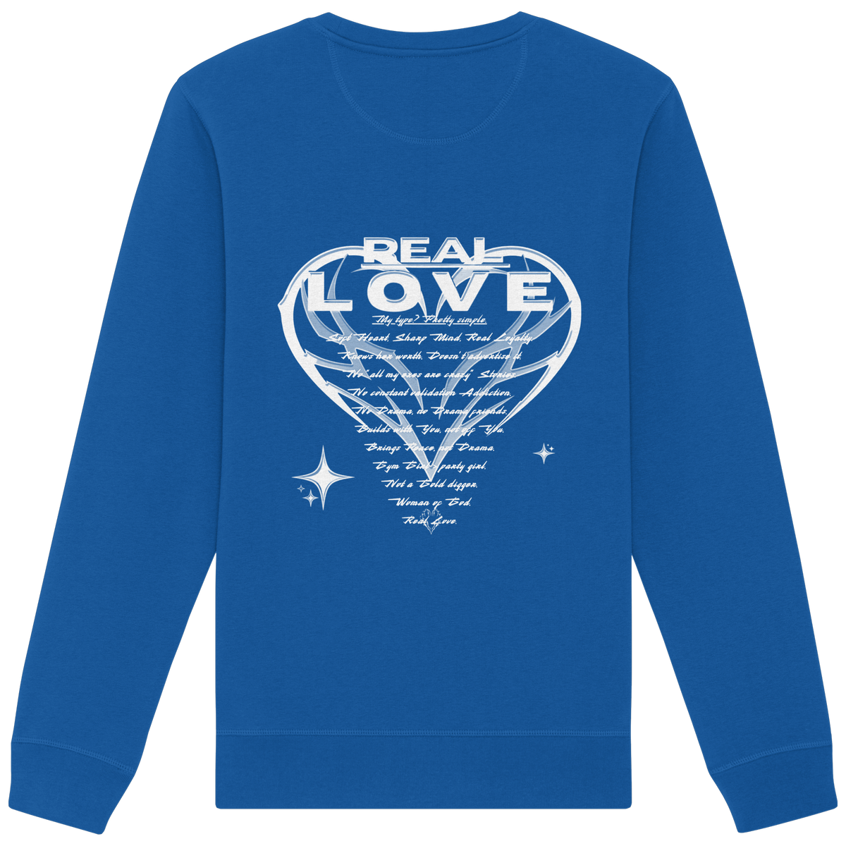 The REAL LOVE BASiCS - Organic Basic Unisex Sweatshirt