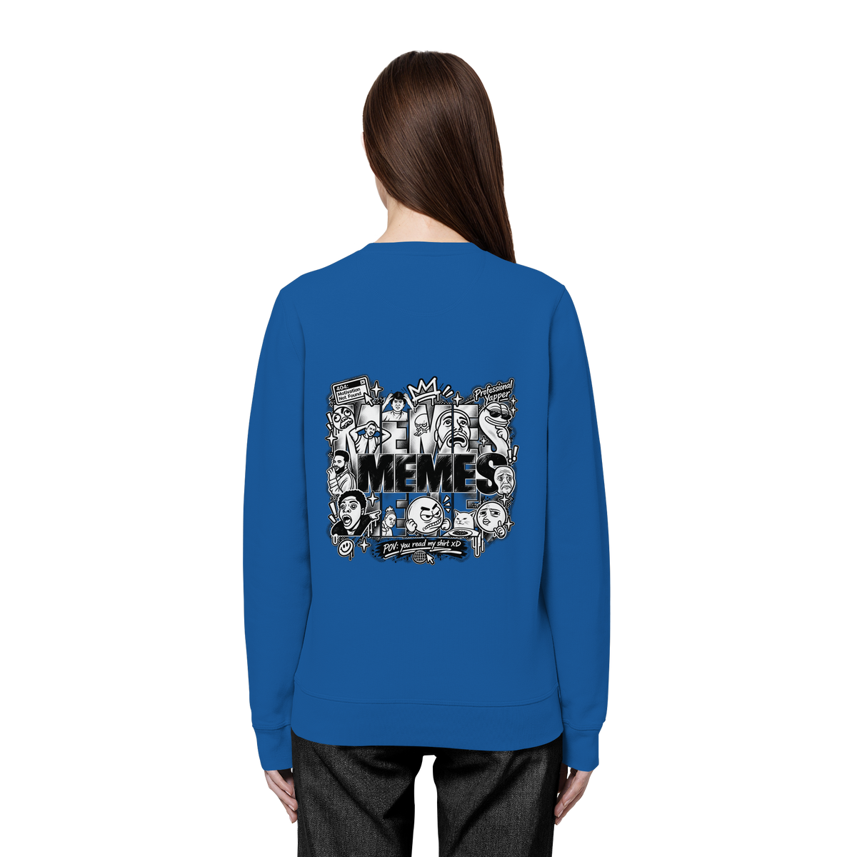 The MEME - Organic Basic Unisex Sweatshirt