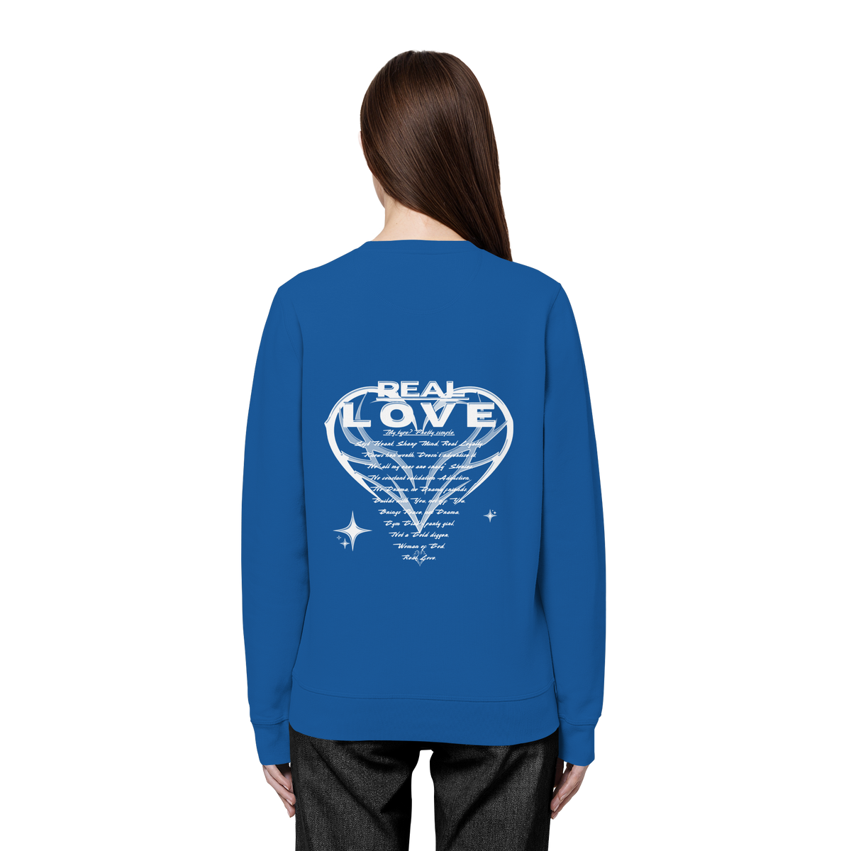 The REAL LOVE BASiCS - Organic Basic Unisex Sweatshirt