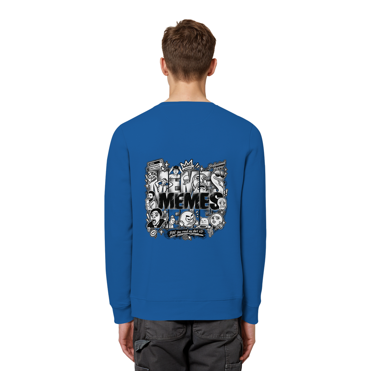 The MEME - Organic Basic Unisex Sweatshirt