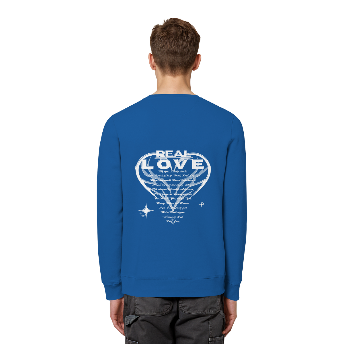 The REAL LOVE BASiCS - Organic Basic Unisex Sweatshirt
