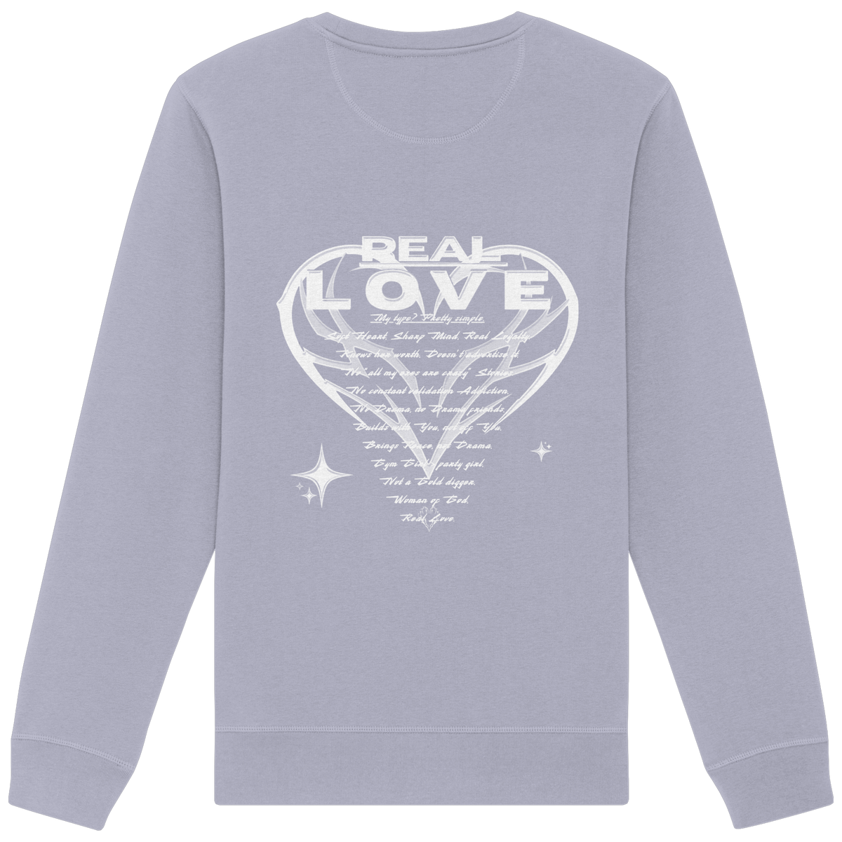 The REAL LOVE BASiCS - Organic Basic Unisex Sweatshirt