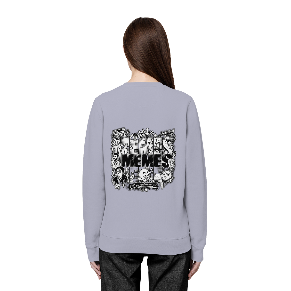 The MEME - Organic Basic Unisex Sweatshirt