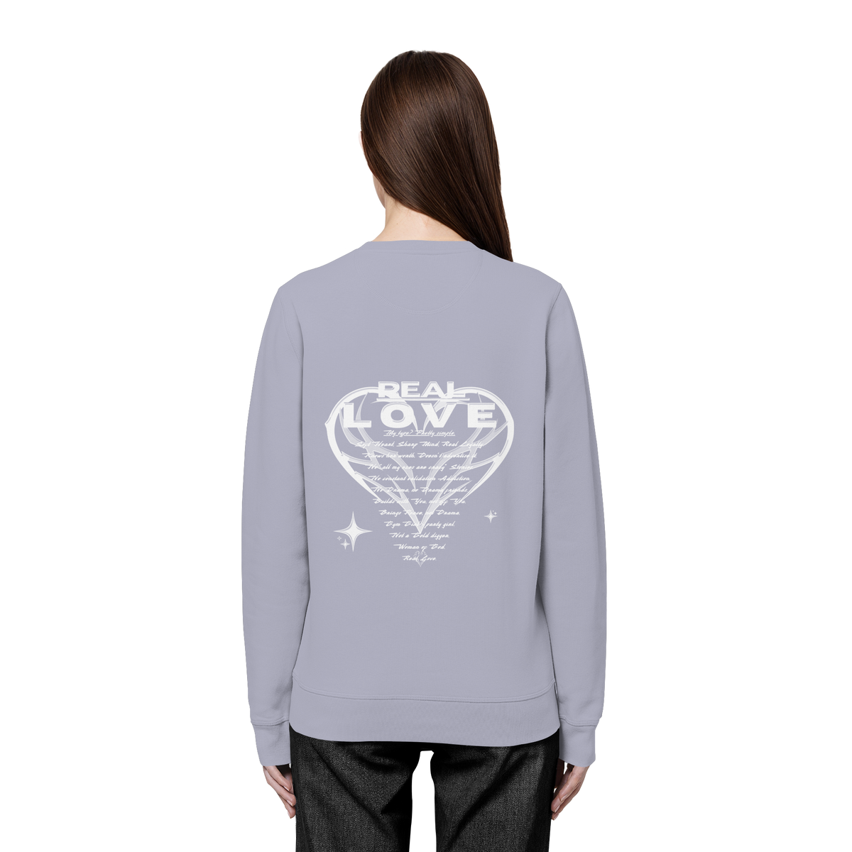 The REAL LOVE BASiCS - Organic Basic Unisex Sweatshirt