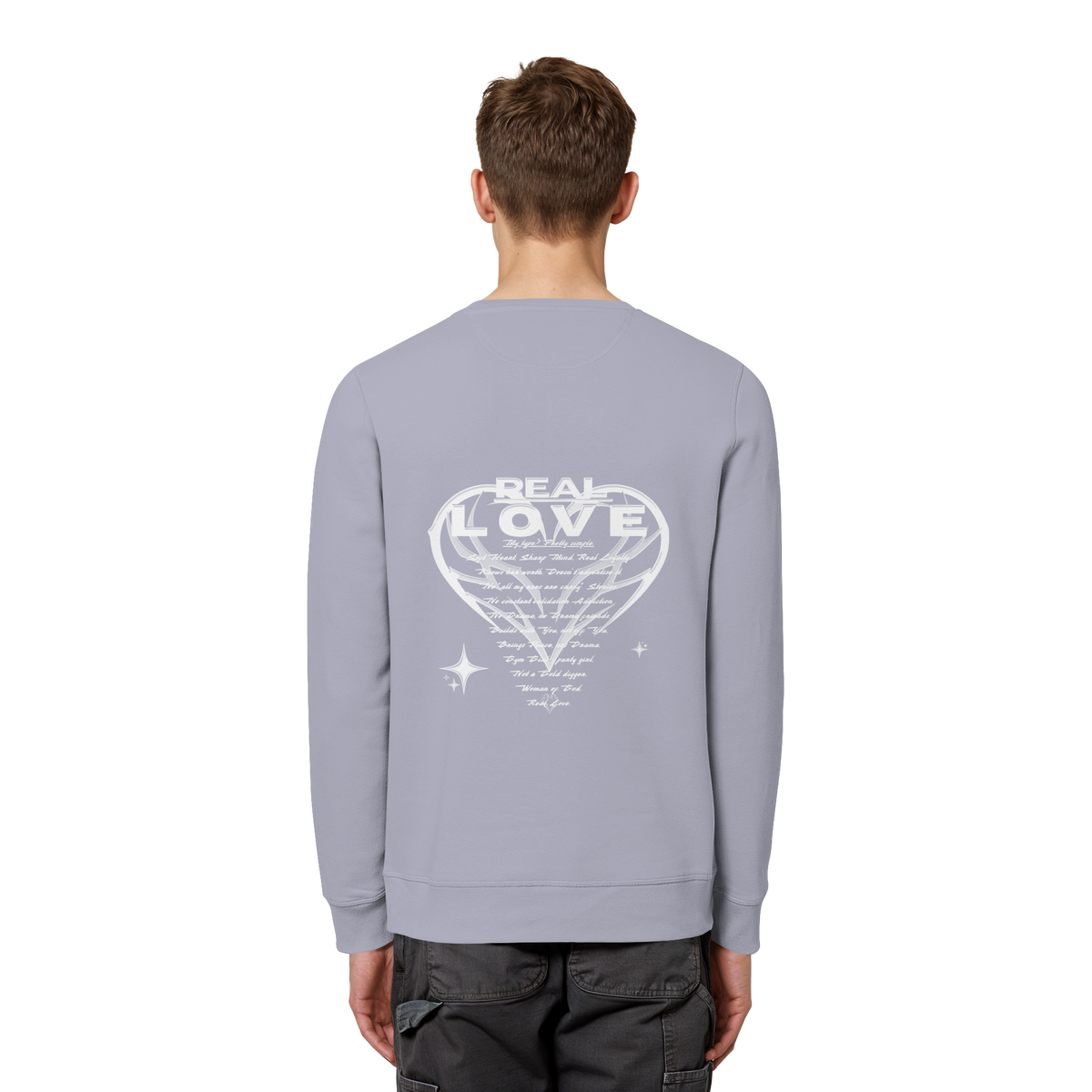 The REAL LOVE BASiCS - Organic Basic Unisex Sweatshirt