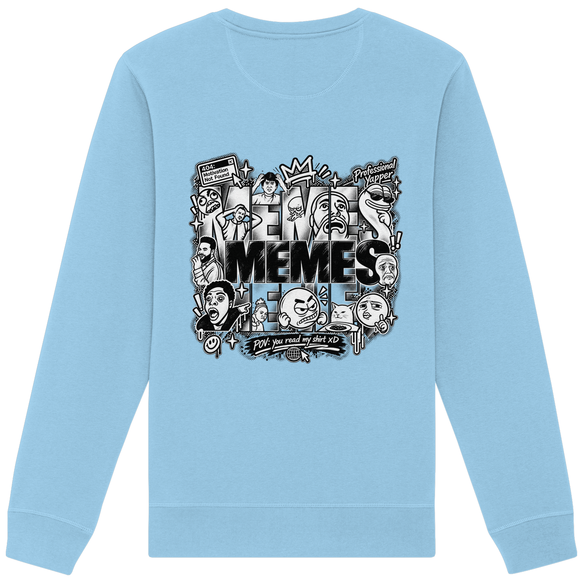 The MEME - Organic Basic Unisex Sweatshirt