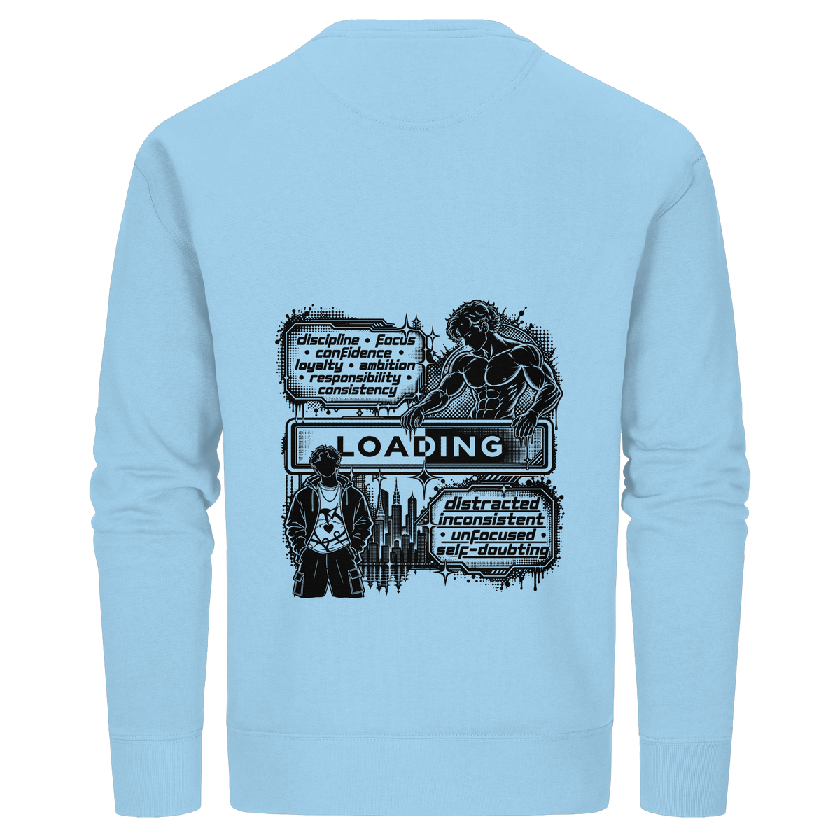 LOADiNG BASiCS - Organic Basic Unisex Sweatshirt