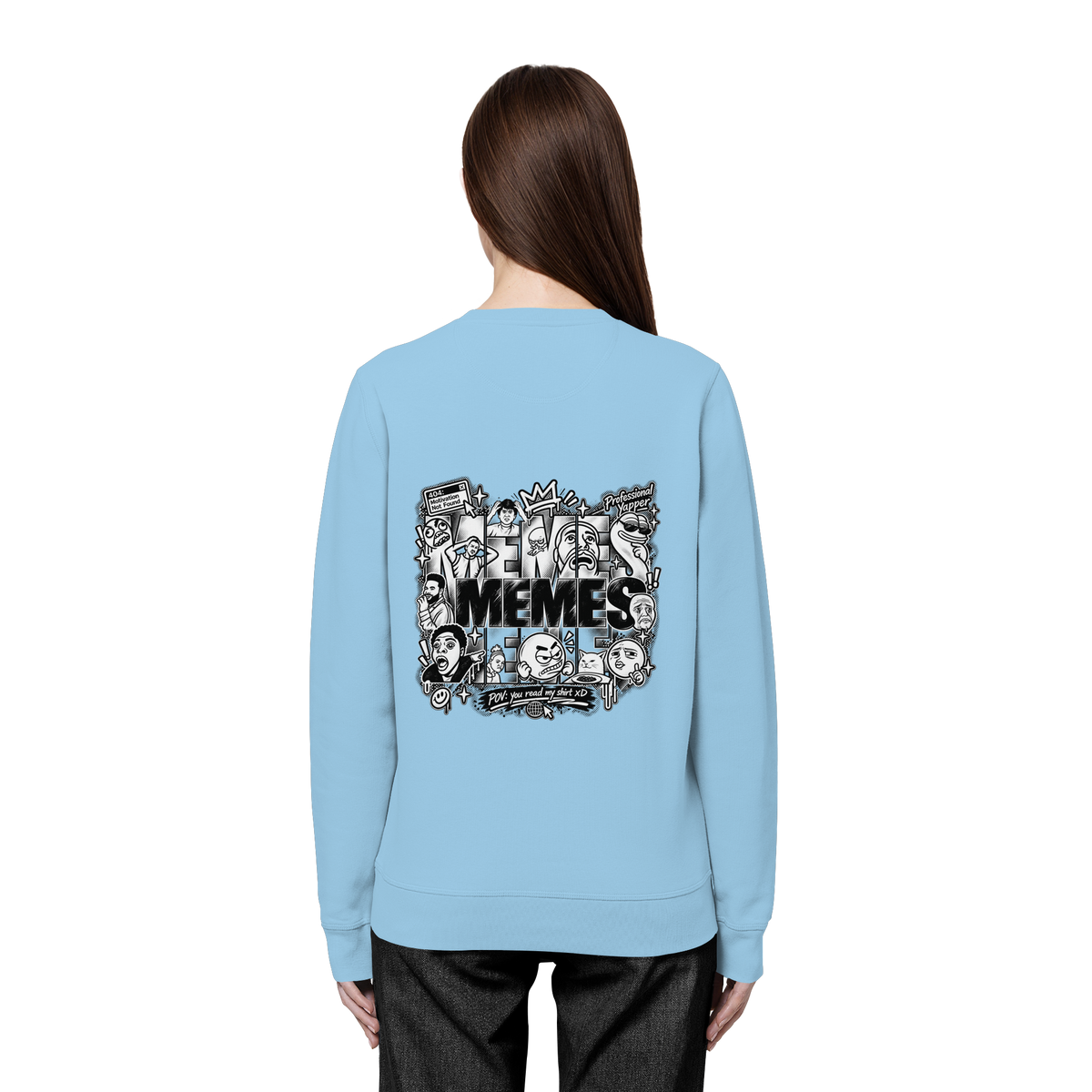 The MEME - Organic Basic Unisex Sweatshirt
