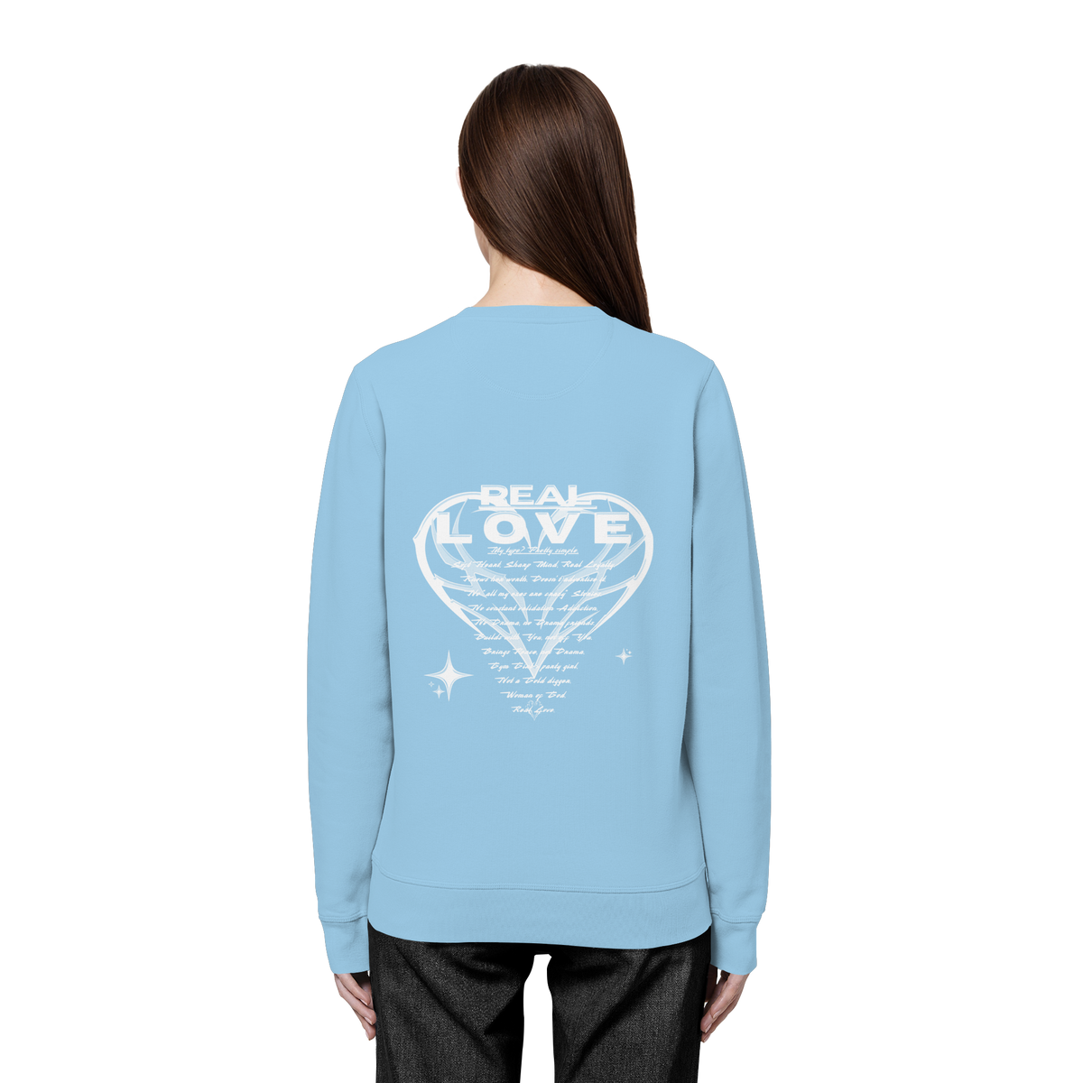The REAL LOVE BASiCS - Organic Basic Unisex Sweatshirt
