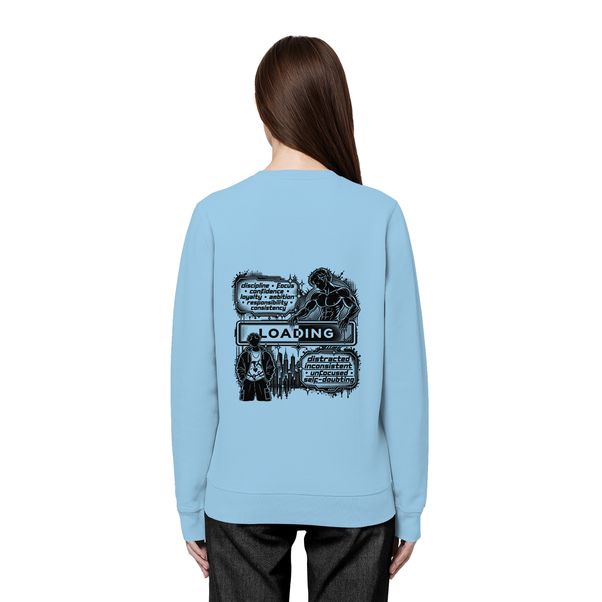 LOADiNG BASiCS - Organic Basic Unisex Sweatshirt