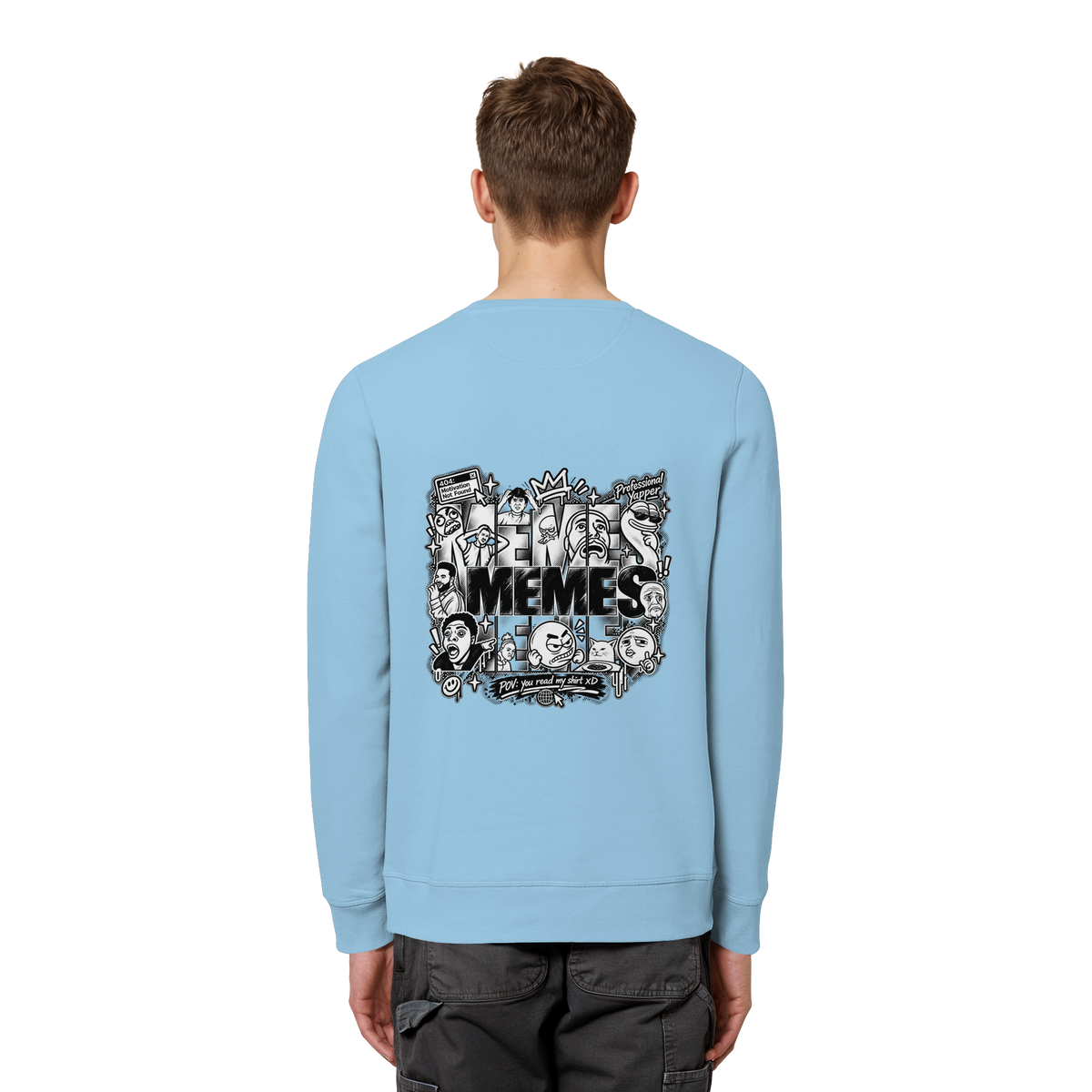 The MEME - Organic Basic Unisex Sweatshirt