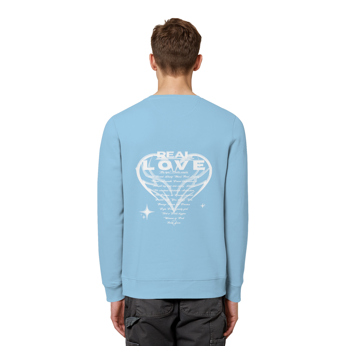 The REAL LOVE BASiCS - Organic Basic Unisex Sweatshirt