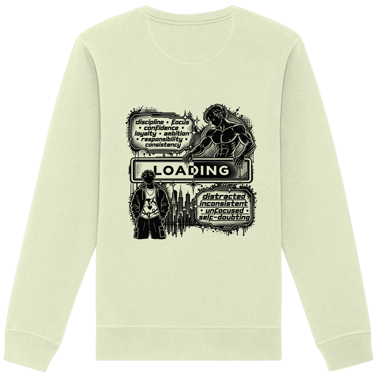 LOADiNG BASiCS - Organic Basic Unisex Sweatshirt