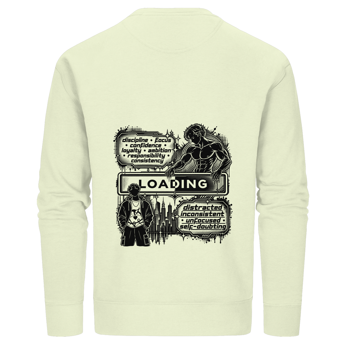 LOADiNG BASiCS - Organic Basic Unisex Sweatshirt