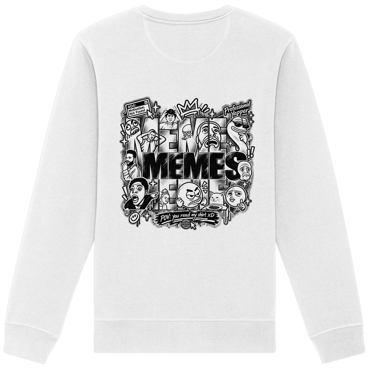 The MEME - Organic Basic Unisex Sweatshirt