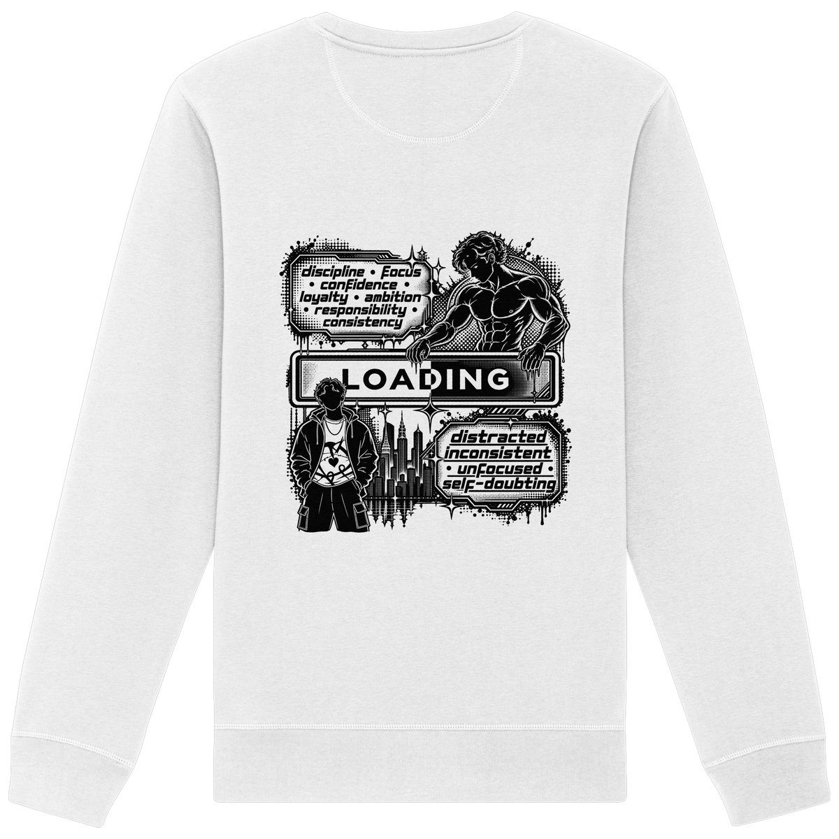 LOADiNG BASiCS - Organic Basic Unisex Sweatshirt