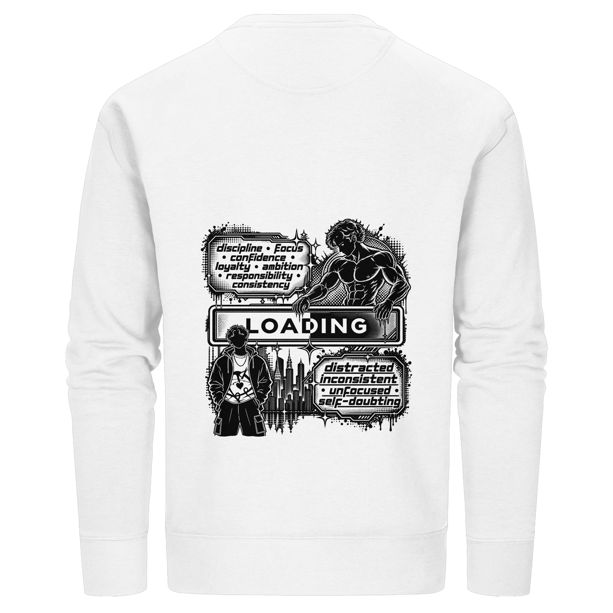 LOADiNG BASiCS - Organic Basic Unisex Sweatshirt