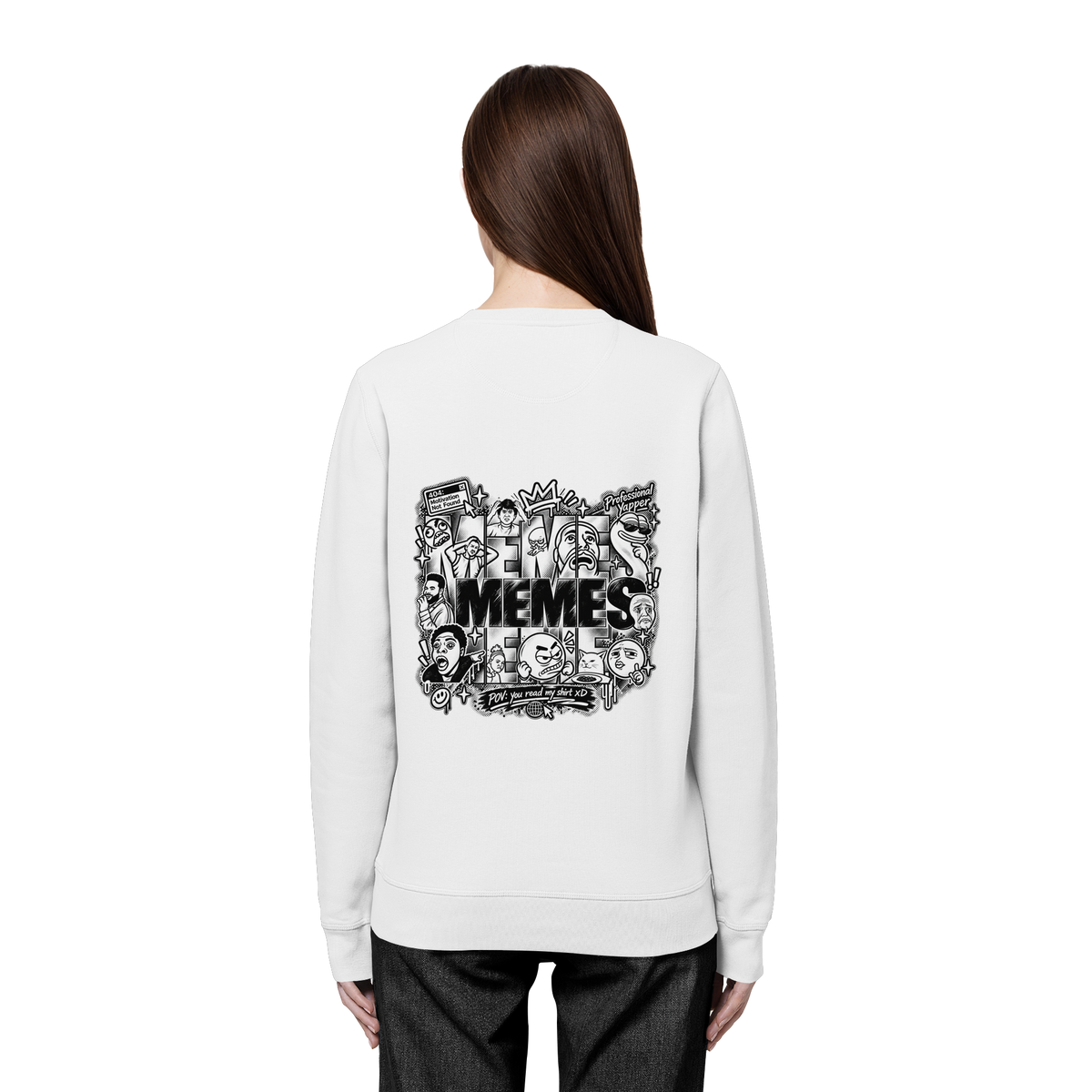 The MEME - Organic Basic Unisex Sweatshirt