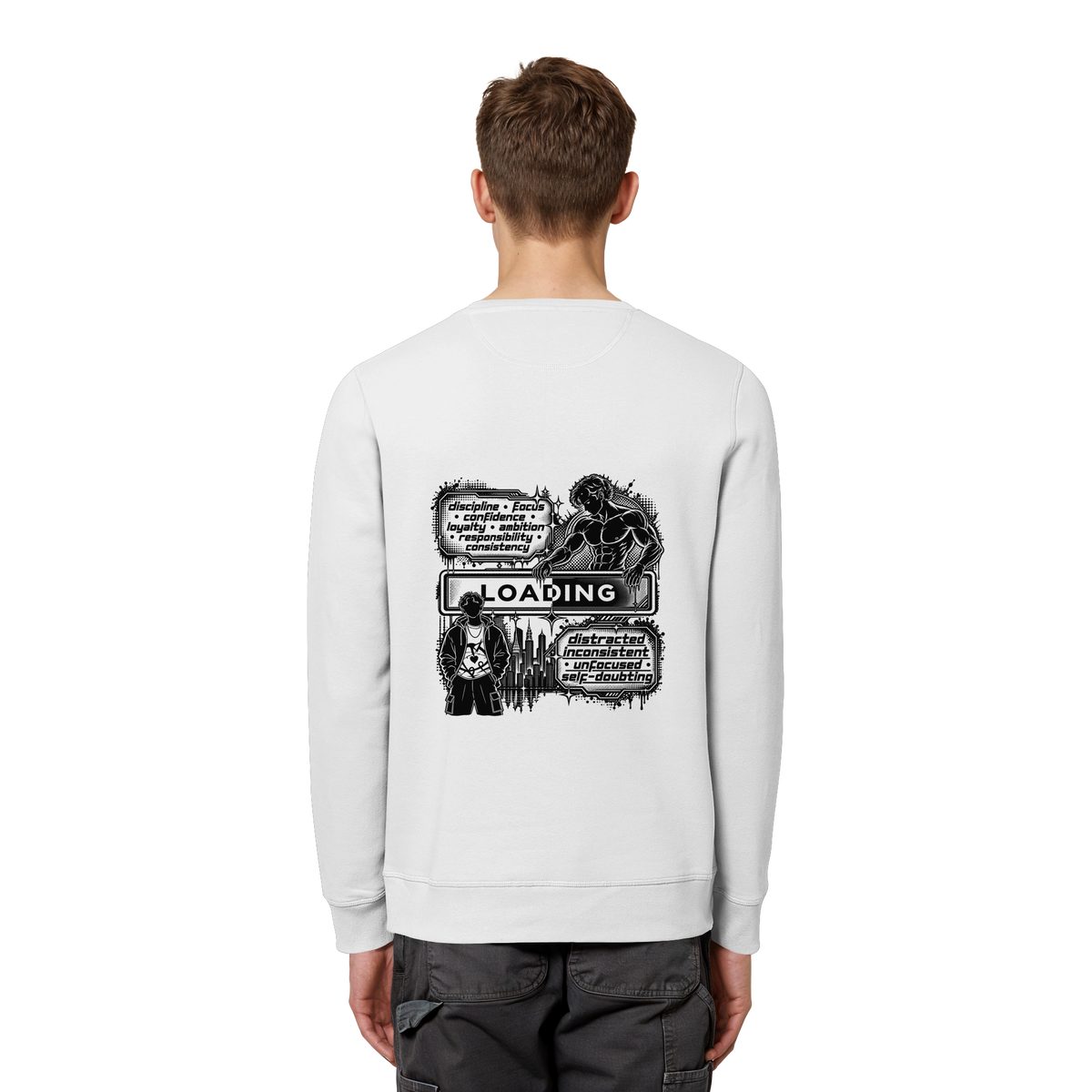 LOADiNG BASiCS - Organic Basic Unisex Sweatshirt