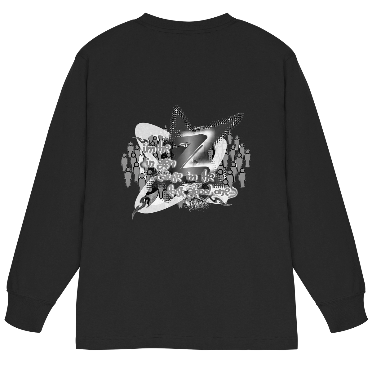 The Rebellion Z BASiC – Organisches schweres Oversized-Langarmshirt