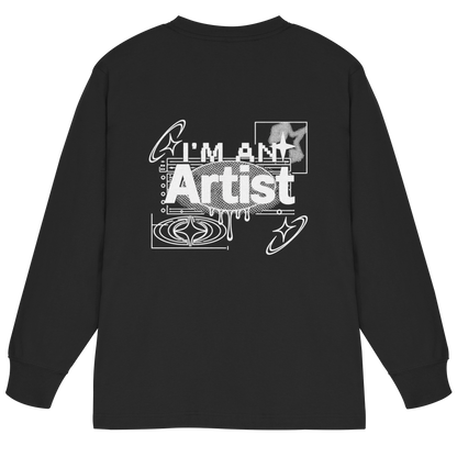 The Artist BASiCS - Organic Heavy Oversized Longsleeve T-Shirt