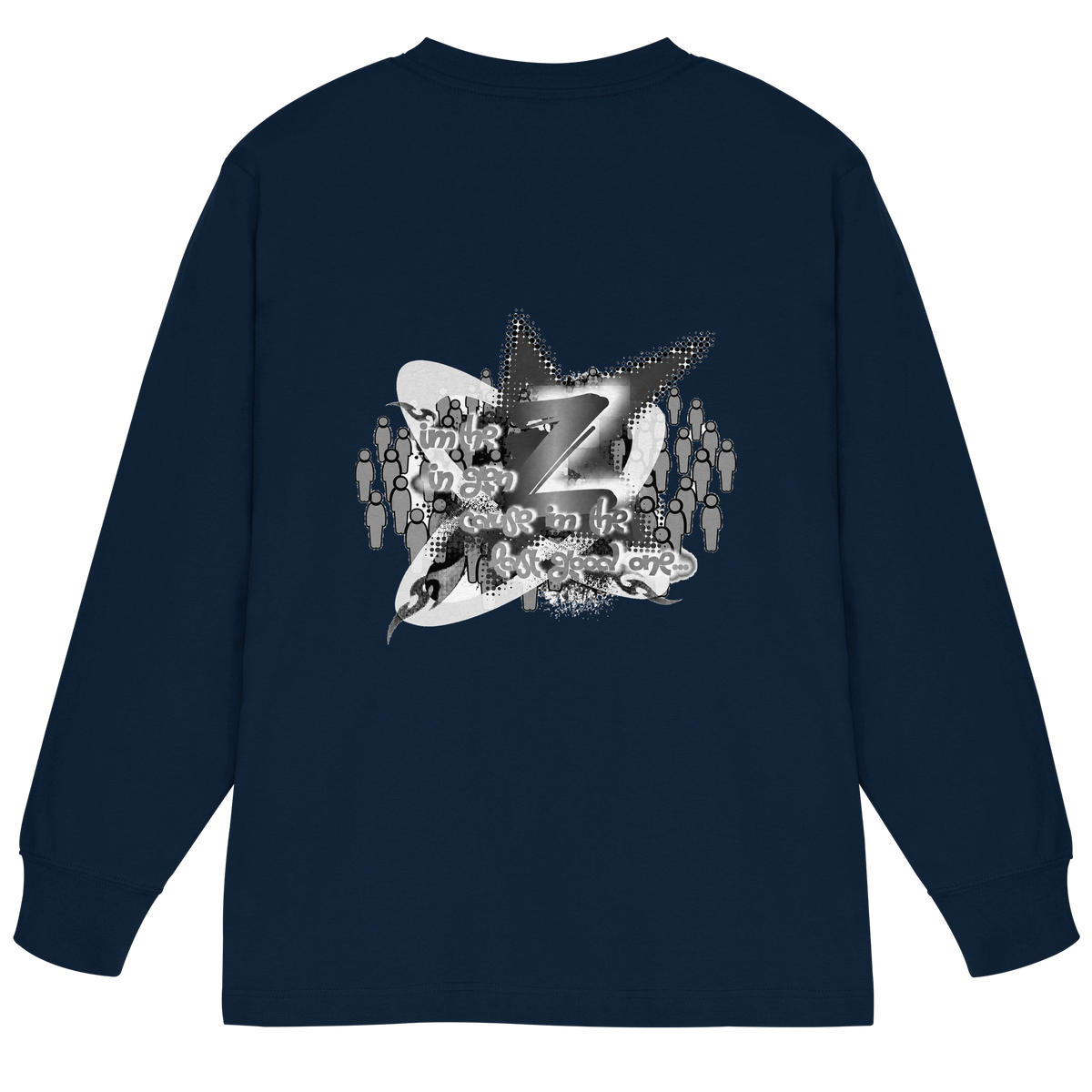 The Rebellion Z BASiC – Organisches schweres Oversized-Langarmshirt