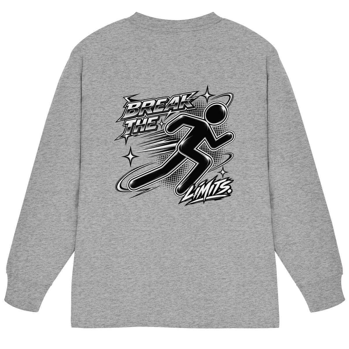 Das JoGGer BASiCS - Organisches schweres Oversized-Langarmshirt