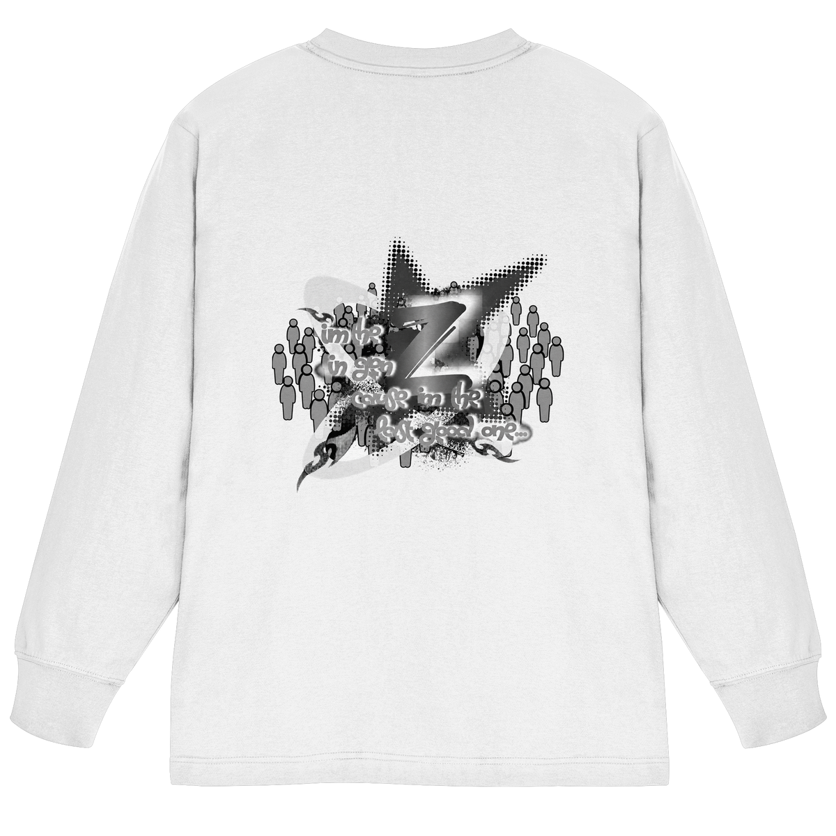 The Rebellion Z BASiC – Organisches schweres Oversized-Langarmshirt