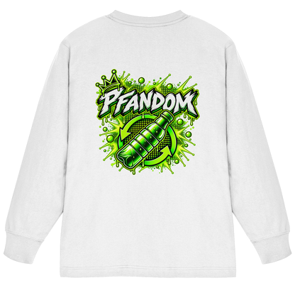 PFANDOM - Maglia a maniche lunghe oversize biologica pesante
