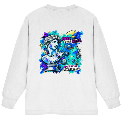 The Philosopher - Organic Heavy Oversized Longsleeve T-Shirt