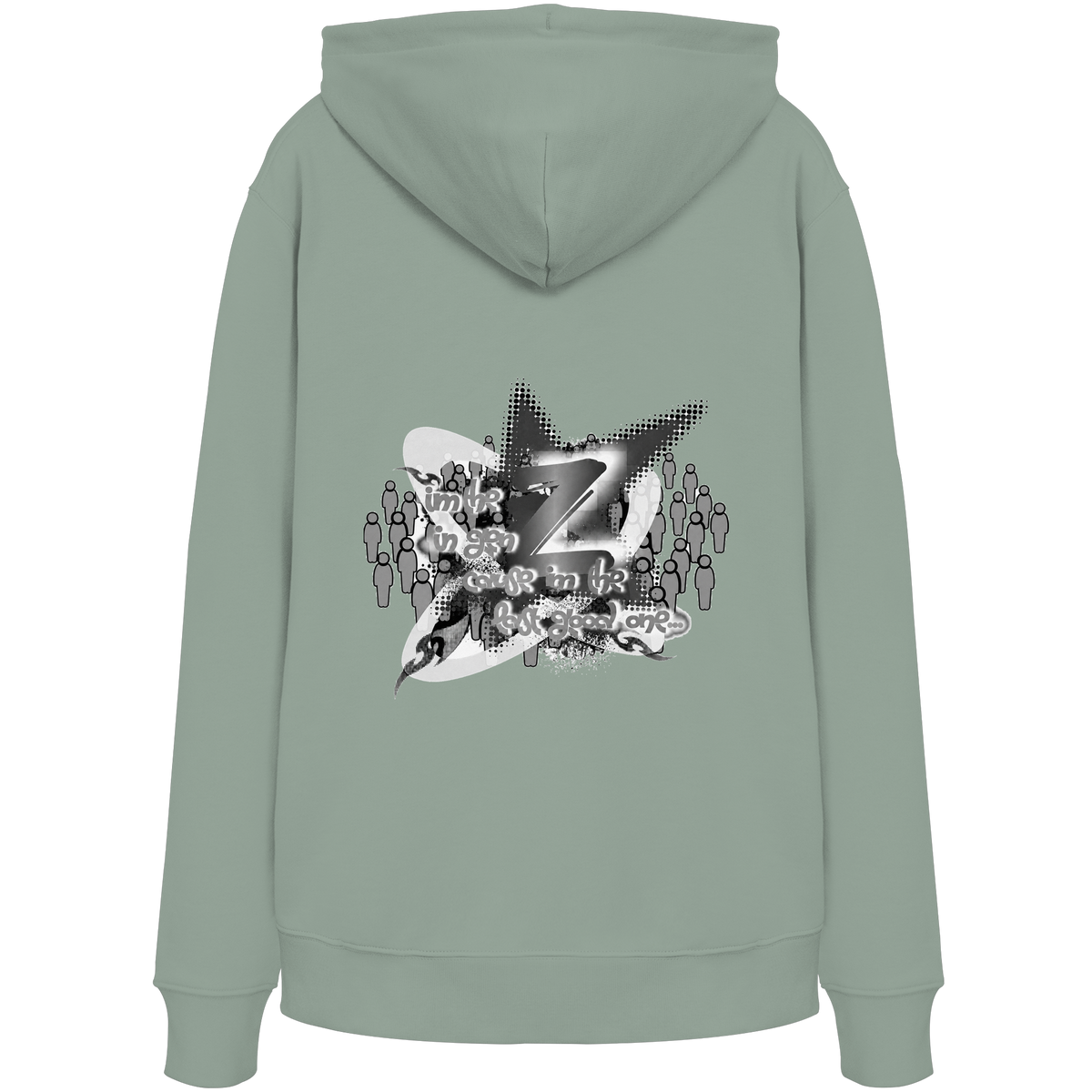 The Rebellion Z BASiCS - Organik Kapüşonlu Sweatshirt