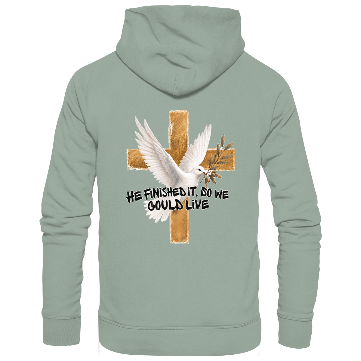 Collezione Savior - Felpa con cappuccio organica