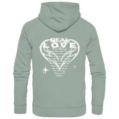 Die REAL LOVE BASiCS - Bio-Hoodie