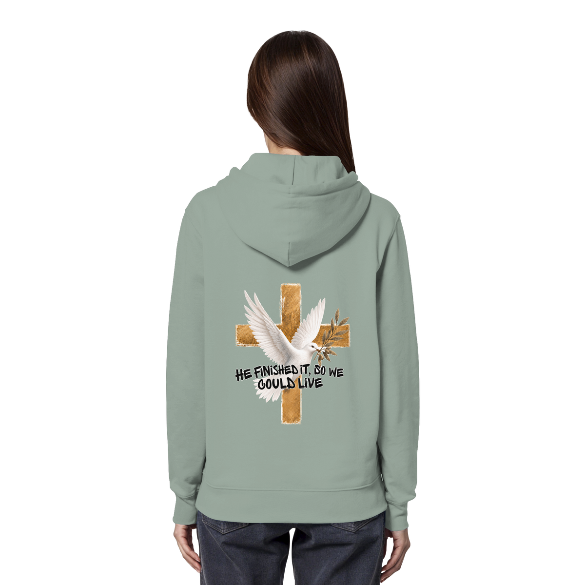 Collezione Savior - Felpa con cappuccio organica