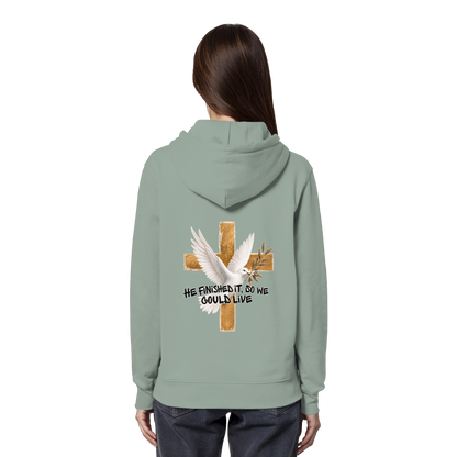 Collezione Savior - Felpa con cappuccio organica