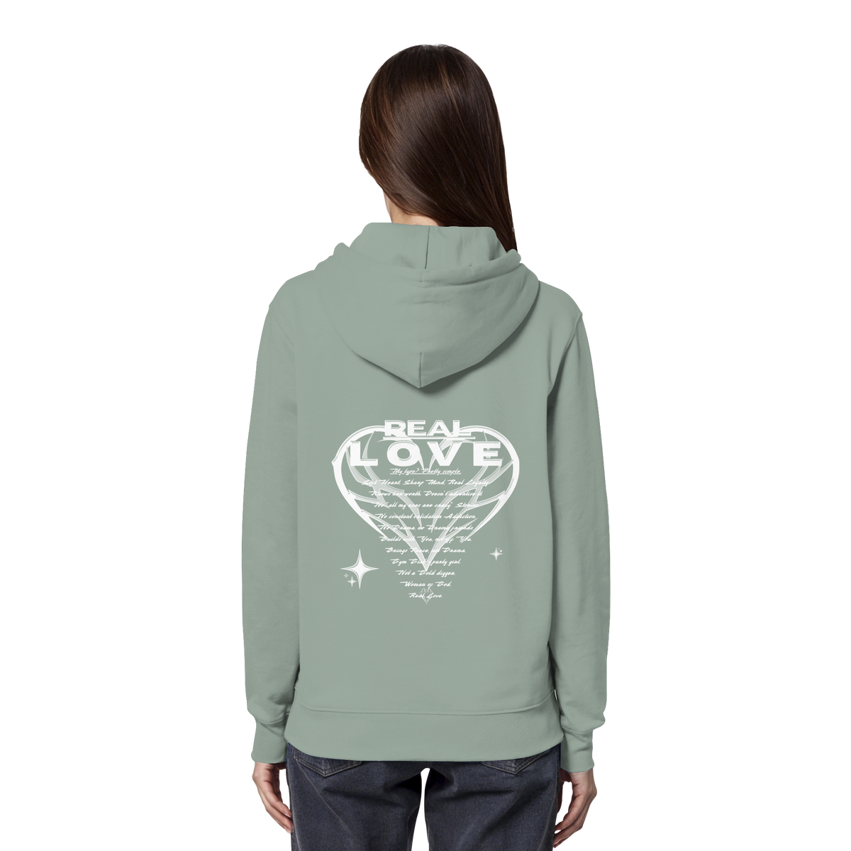 Die REAL LOVE BASiCS - Bio-Hoodie