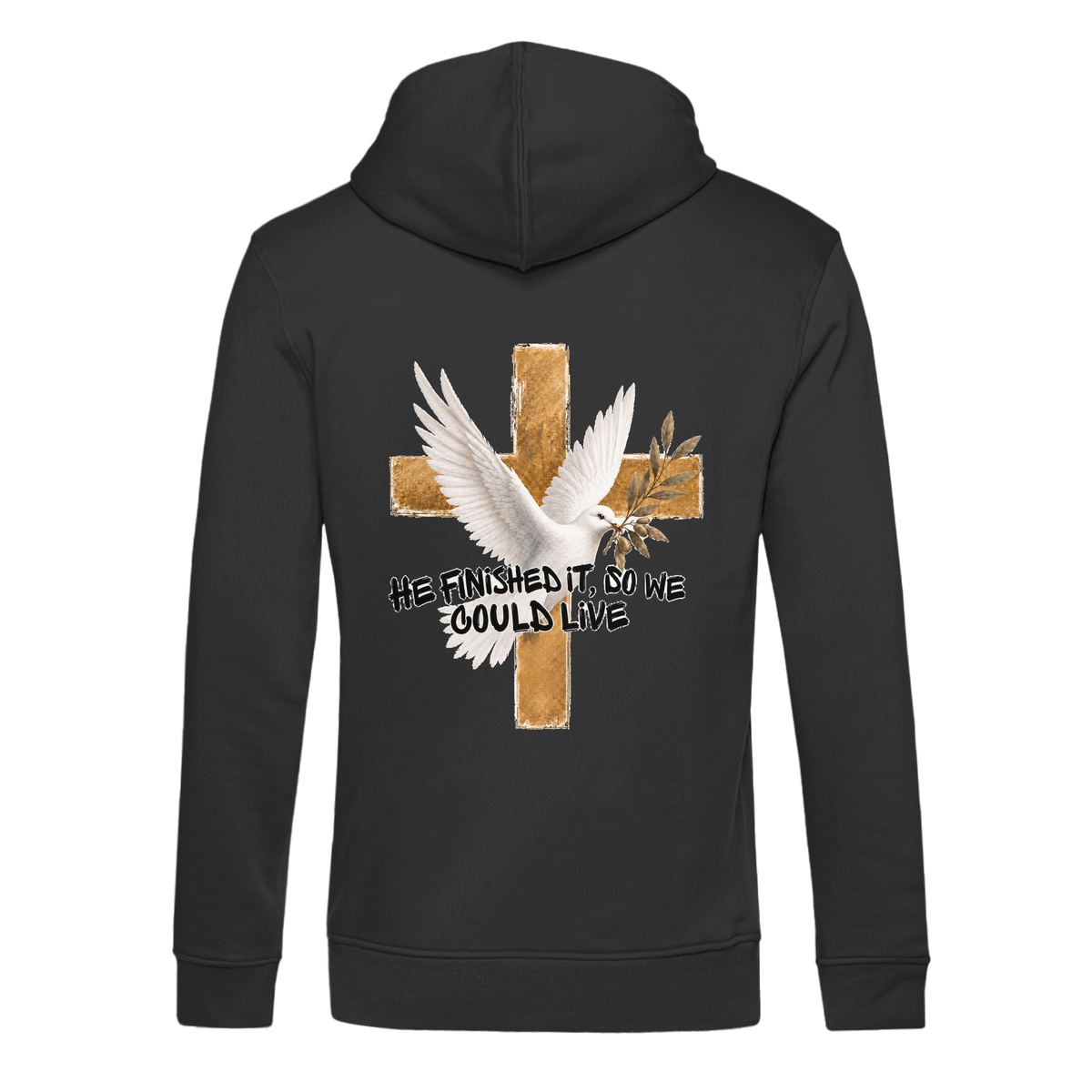 Collezione Savior - Felpa con cappuccio organica B&C