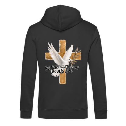 Collezione Savior - Felpa con cappuccio organica B&C