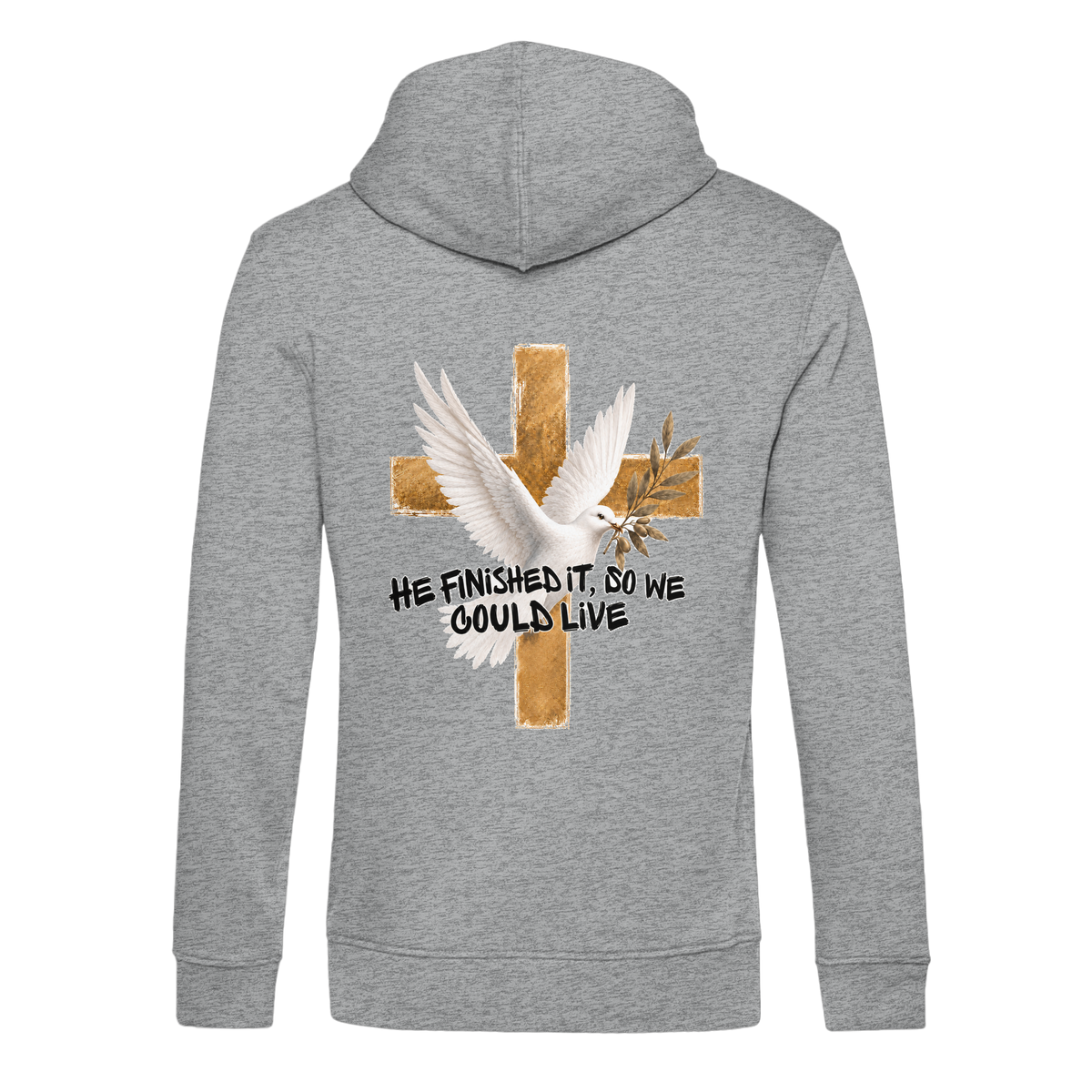 Collezione Savior - Felpa con cappuccio organica B&C