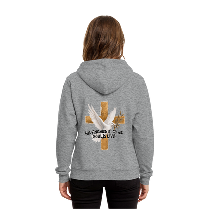 Collezione Savior - Felpa con cappuccio organica B&C