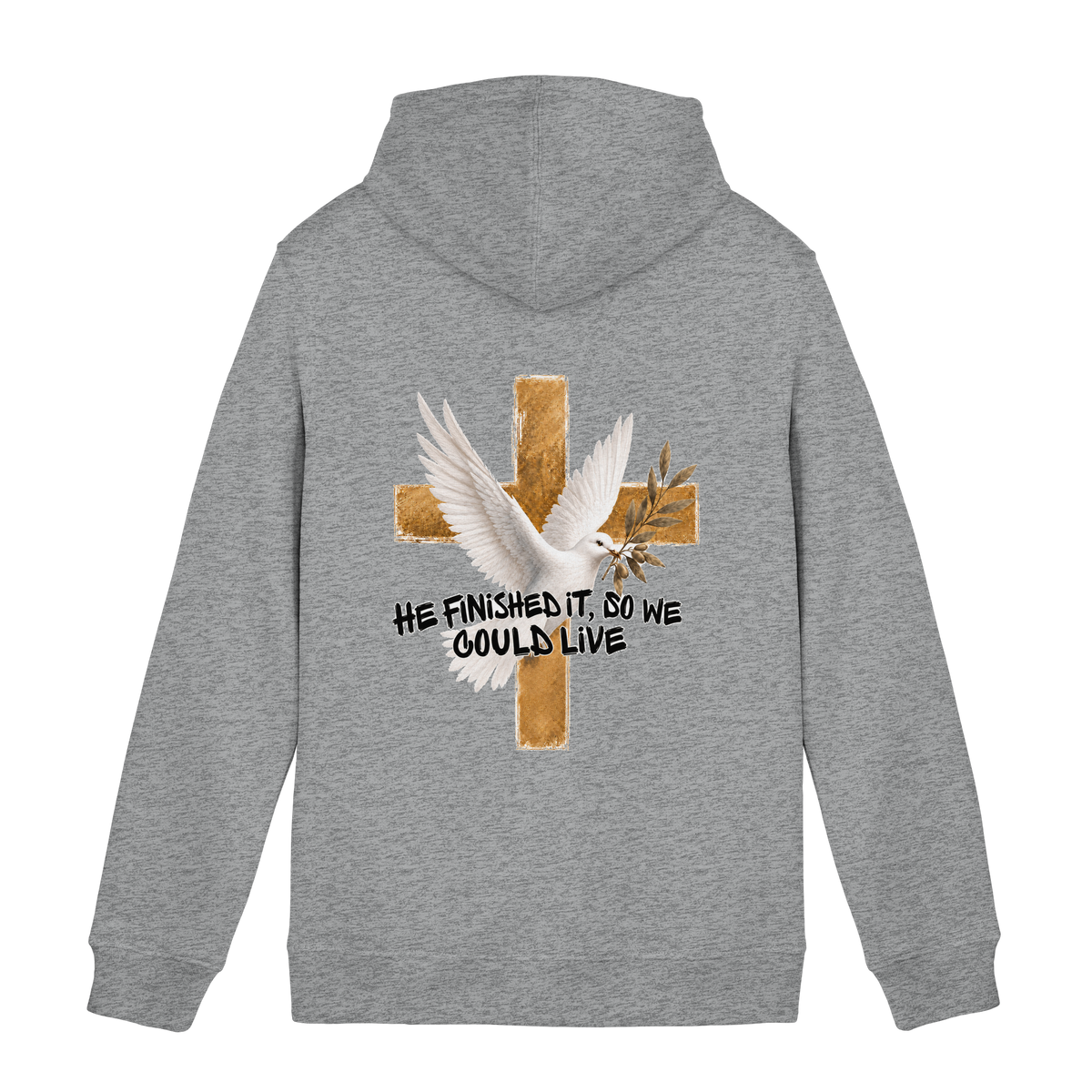 Collezione Savior - Felpa con cappuccio organica B&C