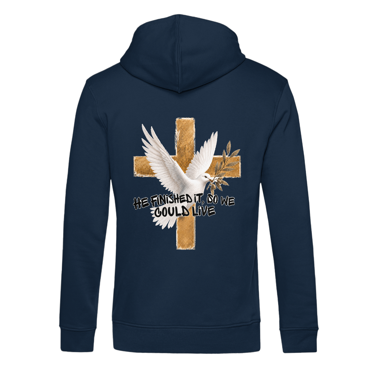 Collezione Savior - Felpa con cappuccio organica B&C