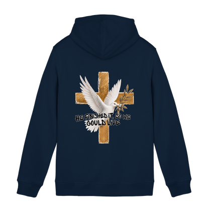 Collezione Savior - Felpa con cappuccio organica B&C