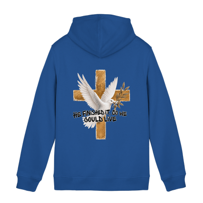 Collezione Savior - Felpa con cappuccio organica B&C