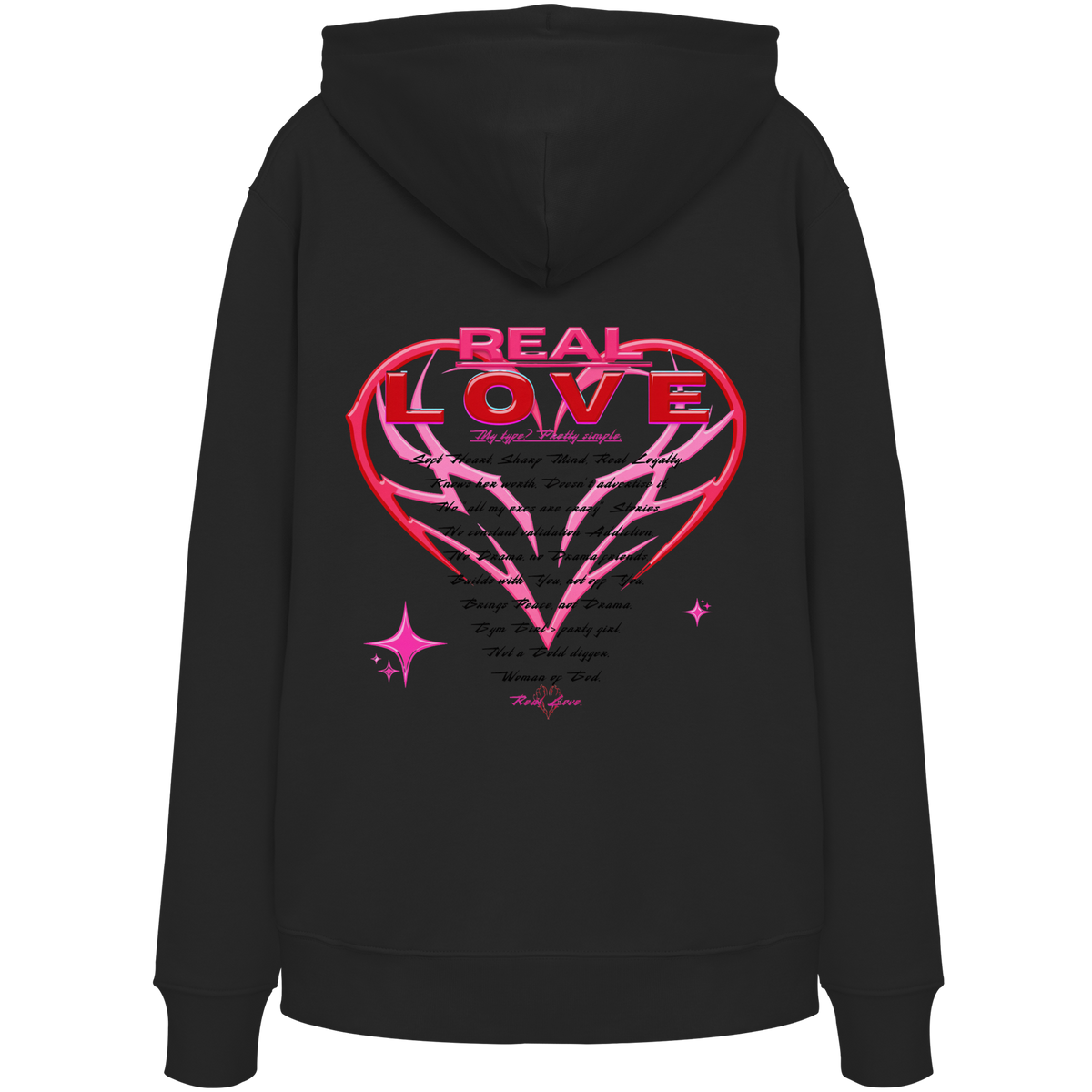 The Real Love - Bio-Hoodie
